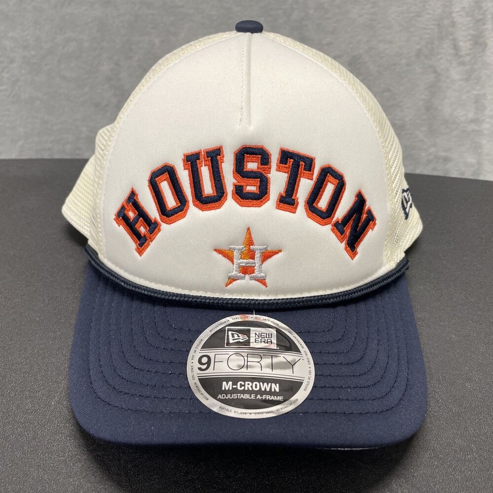 New Era Houston Astros MLB 9Forty M-Crown Snapback Rope Hat